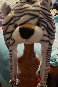 Winter tiger hat
